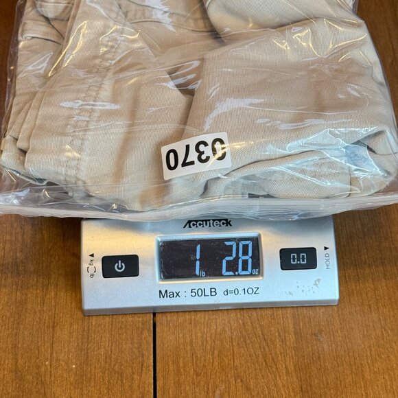 Gap Factory Store Mens Khaki Cargo Shorts W38 100% Cotton Casual Wear FLAWS - Picture 9 of 9